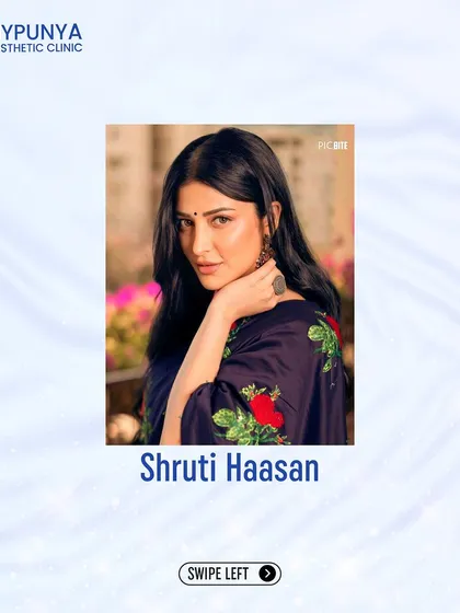 Shruti Haasan has spoken about her lip enhancement and rhinoplasty. By sharing their journeys, celebrities help break down harmful myths about cosmetic procedures.