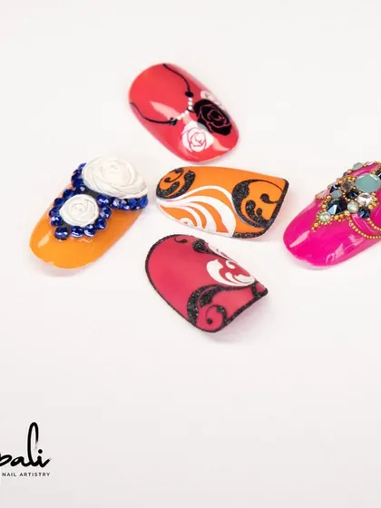 A collection of different swirl and jewellery designs, perfect for special occasions.