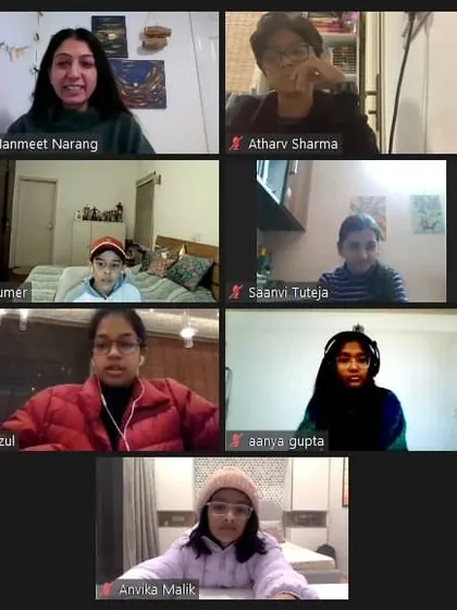 A poetry workshop celebrating seven years of Sailing Leaf, where young participants began to build connections and think more deeply about language. It was heartening to see them find their voices in such a gentle and generous space.