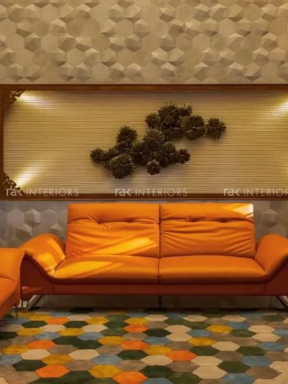 RAK Interiors - Turnkey Residential Interiors Elegant Living Rooms: Spaces to Unwind photo 44