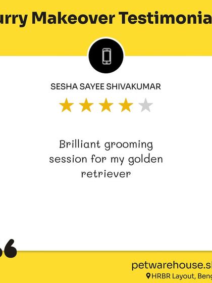 Pet Warehouse - Pet Grooming Services Words from Our Pet Parents photo 19