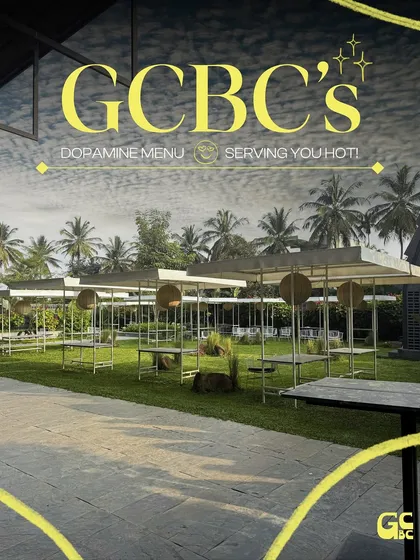 This is what I call our 'Dopamine Menu'. The view of our open lawns and canopied seating on a bright day is guaranteed to lift your spirits. It’s the perfect setting for a lazy brunch or a sunny afternoon get-together.