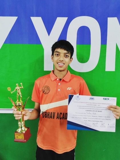 Udbhav Academy - High-Performance Badminton Coaching State & Zonal Champions photo 32