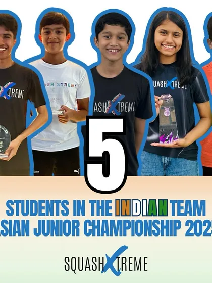 Representing India is the ultimate dream. We are incredibly proud to have had 5 of our students selected for the Indian Team at the Asian Junior Championship, the highest from any single academy.