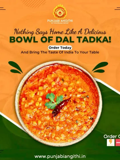 Nothing says home like a delicious bowl of Dal Tadka. We give it a sizzling tempering of spices and ghee for that authentic, ghar jaisa swaad.