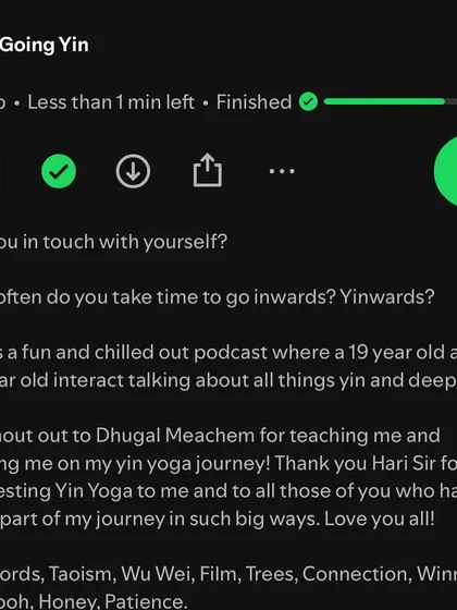 A look at my podcast, "Going Yin," where I have fun, chilled-out conversations about all things Yin and deep. Yin philosophy helps me balance my many roles, and I love sharing that journey.
