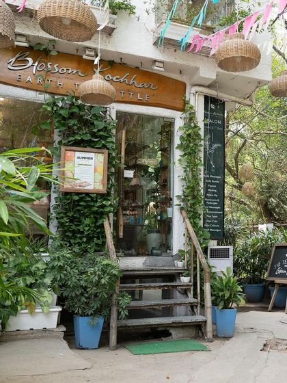 Another view of my inviting storefront, where nature and beauty intertwine. It’s a little oasis in the heart of the city.