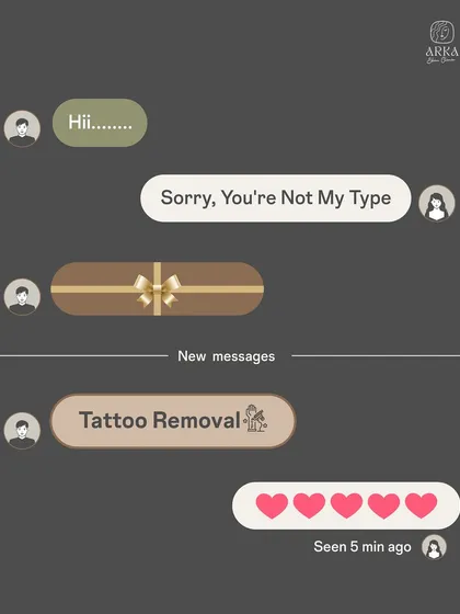 Give the gift of a clean slate. Our tattoo removal service is a thoughtful way to help someone move on from old ink.