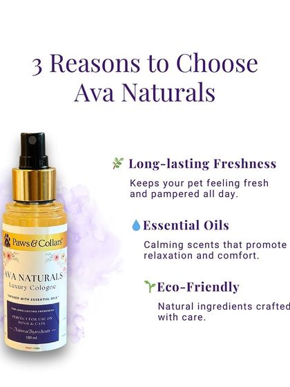 PawsnCollars - Pet Grooming & Spa Ava Naturals: Luxury Pet Cologne photo 4