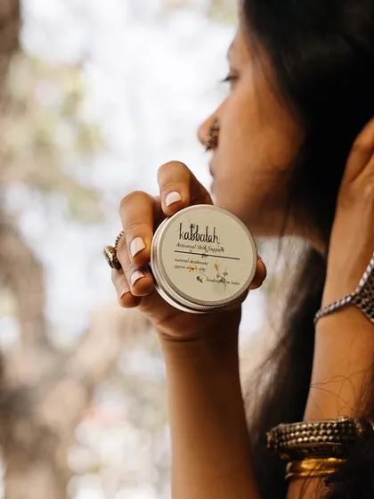 A quiet moment with my natural deodorant, the very product that inspired me to start Kabbalah. It’s a reminder that simple, clean ingredients are all you need for effective, gentle care.