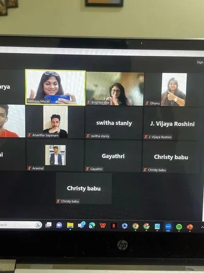 A snapshot from a dynamic virtual workshop on "Image Management for Greater Success". My online sessions are designed to be just as interactive and impactful as in person training, using breakout rooms, polls, and live discussions to keep everyone engaged.