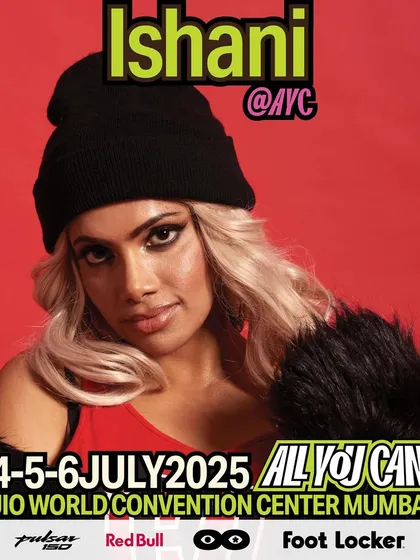 My artist flyer for the All You Can (AYC) festival. Was so excited to bring the bangers to the Jio World Convention Center.