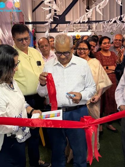 A proud moment from our kids' club opening ceremony. We are committed to building a strong community and providing great experiences for all ages.