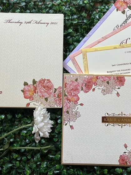 The Beginning - Wedding Invitations Modern Floral & Botanical Invites photo 43