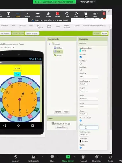 This is what your future classes could look like. In this session, students are building their very own clock app. Our curriculum is packed with fun, hands-on projects that make learning to code exciting for kids.