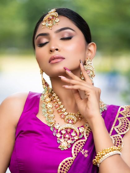 Bhargavi and Poorvika - Bollywood Look Recreation & Styling Custom Designer Lehengas photo 14