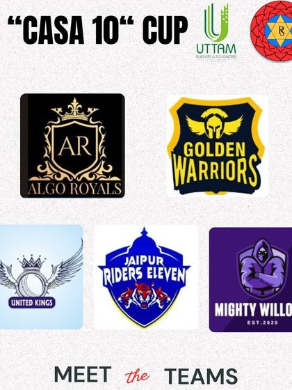 More teams that participated in our corporate cups. My ground is a neutral, high-quality venue for teams from different sectors to compete.