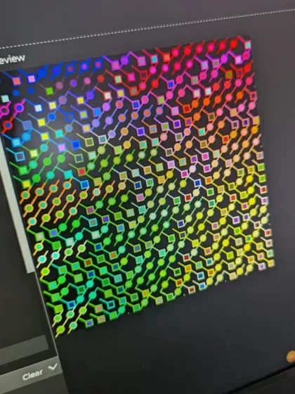 This is what happens when art meets code. In our creative coding classes, students use p5.js to create stunning generative art like this. It's a fantastic way to learn programming concepts through visual expression.