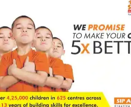 We promise to make your child 5x better. With over 425,000 children trained, our program has a long history of building skills for excellence.
