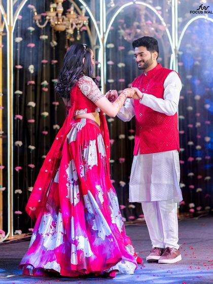 We create the perfect backdrop for your sangeet performances, ensuring the couple's first dance is as magical as they dreamed.