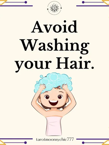 Washing your hair on Thursday is thought to wash away the blessings of abundance and good fortune associated with Jupiter. This slide explains the reasoning behind this traditional Vedic practice.