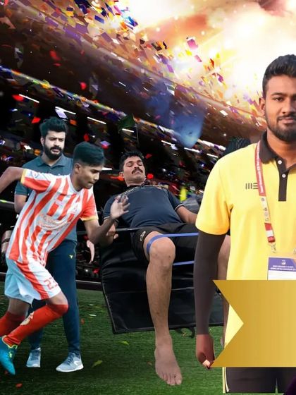 My team is prepared for any situation, including safely transporting an injured player off the field for further assessment. We manage everything so event organizers can focus on the event itself.