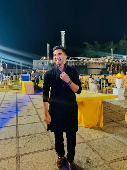 Another look at my all-black desi outfit for a wedding event. Simple, classic, and always ready to party.