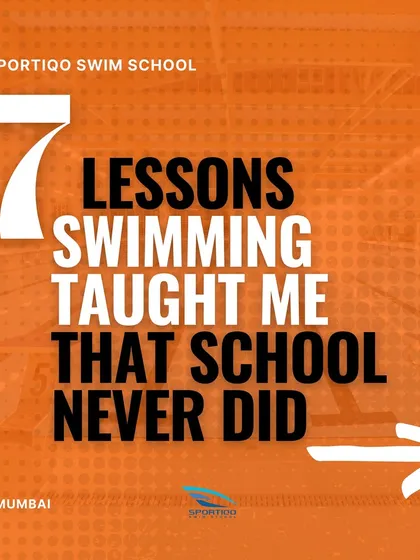 This series highlights 7 life lessons that swimming taught me that school never did, focusing on character-building aspects of the sport.