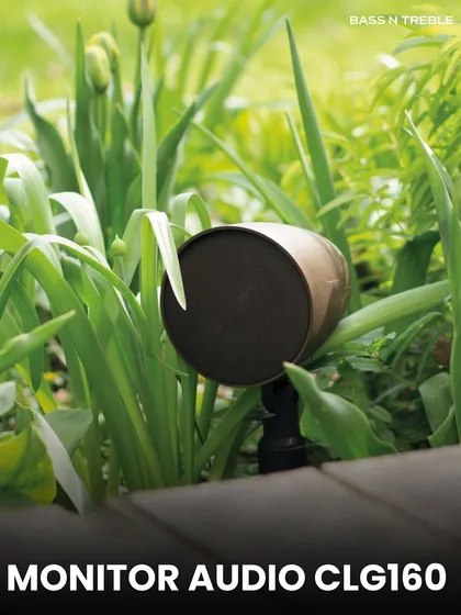 Disguised as a landscape light, the Monitor Audio CLG160 satellite speaker blends into your garden foliage. This allows you to have immersive sound outdoors without seeing the speakers.