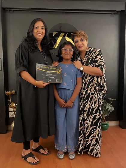 Congratulations to this mother and daughter who graduated together.
