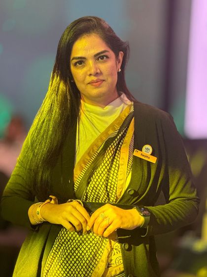 Styling is all about creativity. This look shows how a simple cotton saree can be elevated into an exceptional statement piece with the right layering and accessories.