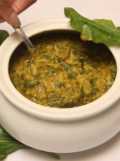 Palak Khichdi: elevating comfort and taste in every bowl. Who's joining you for this taste adventure?