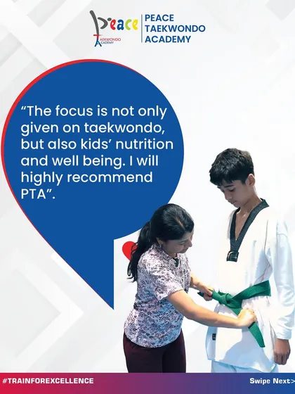 A champion's journey is supported by their family. We are grateful for the trust parents place in us, and we ensure our training focuses on holistic development, including crucial aspects like nutrition and overall well-being for young athletes.