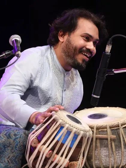 More pictures from my recent Tabla solo performance in Pune at the Swarzankar Music Festival. The city's knowledgeable audience always makes performing here a special experience.