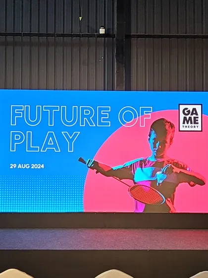 This was the stage for our "Future of Play" event. It represents our commitment to pushing the boundaries of sports and technology, creating a better experience for every player who walks through our doors.