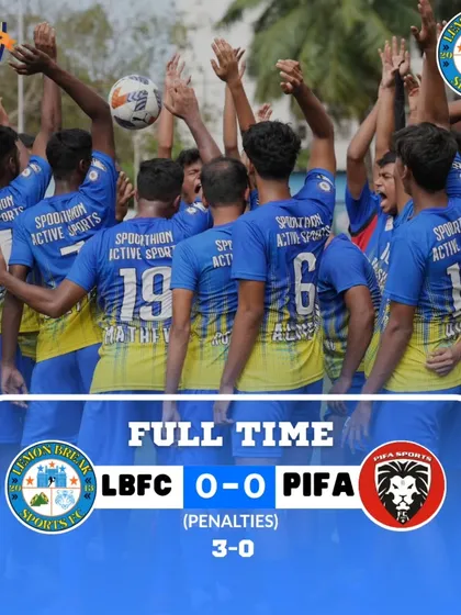 Promotion to the First Division secured after a 3-0 penalty shootout win. The journey isn't over; the league is still to be conquered.