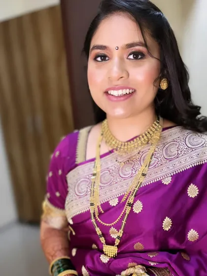 A beautiful portrait of my happy reception bride. My goal is always to make my brides feel as beautiful as they look.