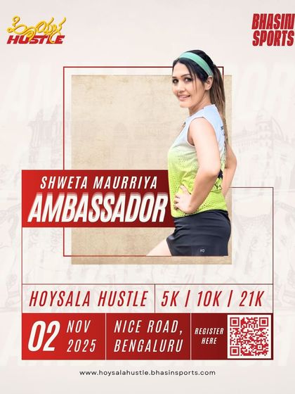 Ambassador Shweta Maurriya runs to lift everyone around her. Our ambassadors are chosen for their passion for running and their commitment to the community.