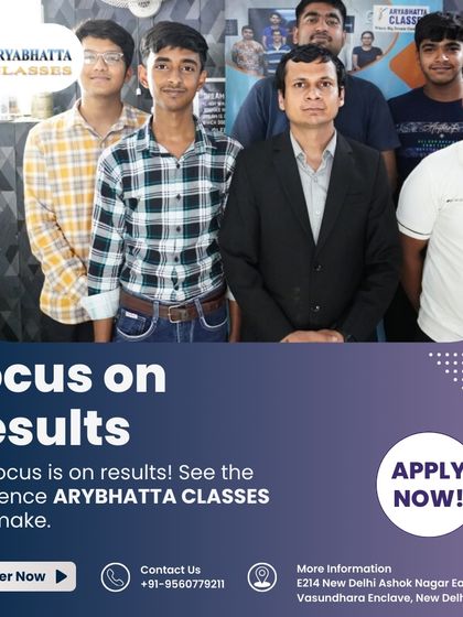 Our focus is on results. This group photo with our successful students showcases the positive outcomes of our dedicated coaching and result-oriented approach. Apply now to see the difference we can make.