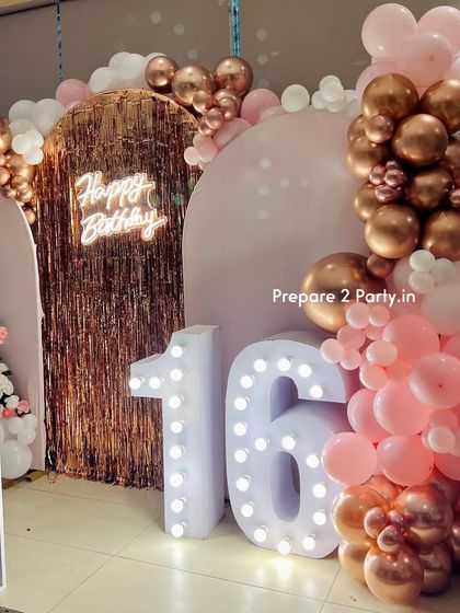 Prepare 2 Party - Birthday Party Decoration Stylish Milestone Birthdays photo 40
