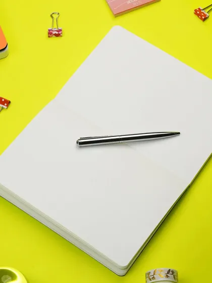 A collection of our work for stationery brands. These images feature a variety of products like planners, notepads, journals, and flash cards, styled in both professional and creative settings to showcase their versatility.