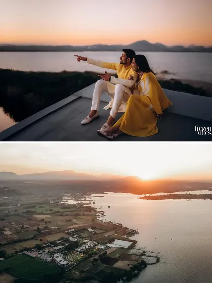 Your love story set against an epic landscape. I use drone photography to capture not just you, but the world you’re in, creating breathtaking portraits that feel as grand as your love.