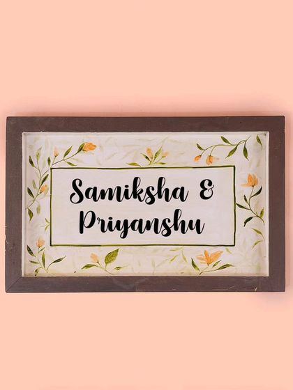Mirakhi Design Studio - Bespoke Art Pieces & Decor Custom Hand-Painted Nameplates photo 18