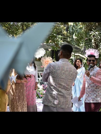 Emcee Pramod - Wedding Emcee & Host The Emcee In Action photo 47