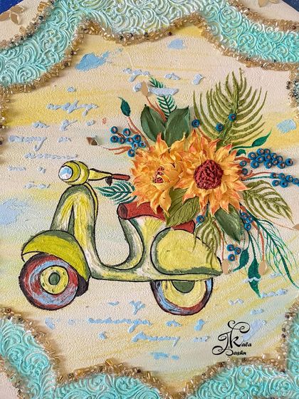 Jashn-e-Kala by Sakshi - Custom Russian Sculpture Decor Wall Art: Birds, Blooms & Whimsy photo 87