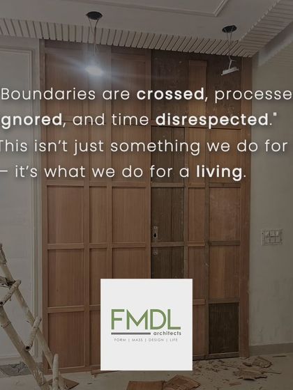 We've learned many lessons through experience. This series shares some of our key takeaways, from the importance of not just copying online images to dealing with client red flags and ensuring timely payments. Great design comes from rhythm, not rush.