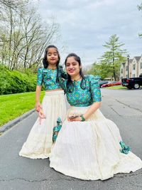 Matching Family Ethnic Outfits