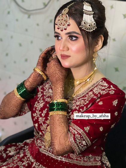 The Royal Bride: Red & Maroon Looks photo 85