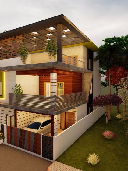 RJ Interiors & Architecture - Design & Build Services Modern Home Exteriors photo 69