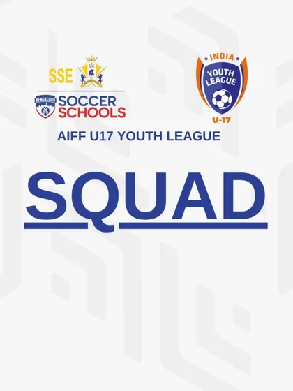 Announcing our U17 squad for the AIFF Youth League. These players have earned their spots through merit and dedication.